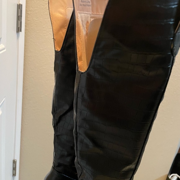 Tall Snakeprint Dress Boots - Picture 3 of 3